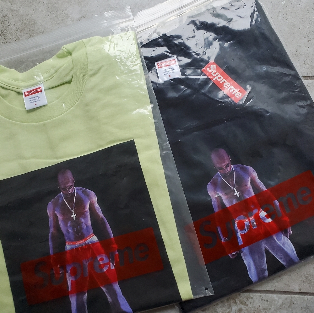 Supreme Tupac Tee (Black Only)